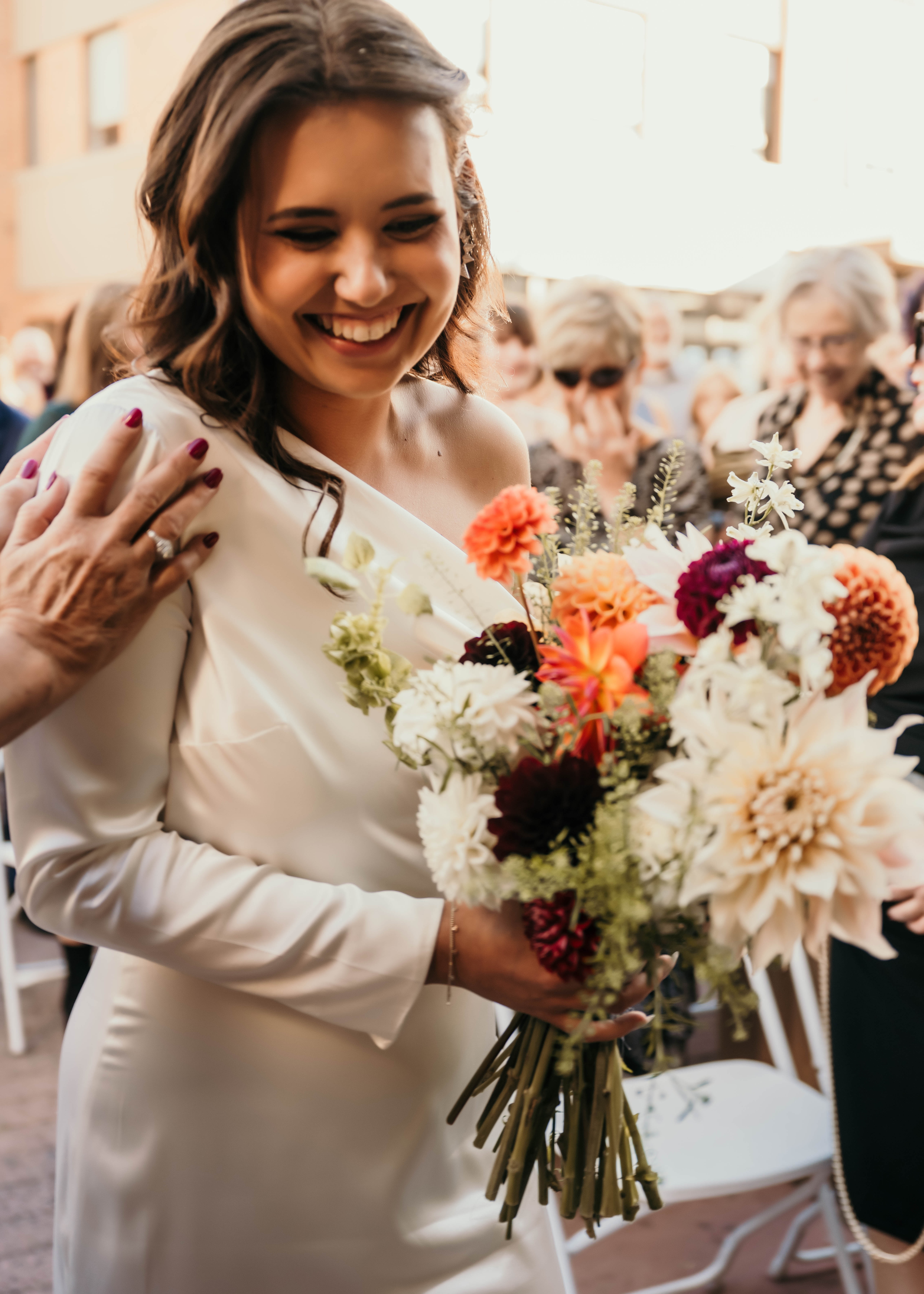 Floral arrangement by Anchor G