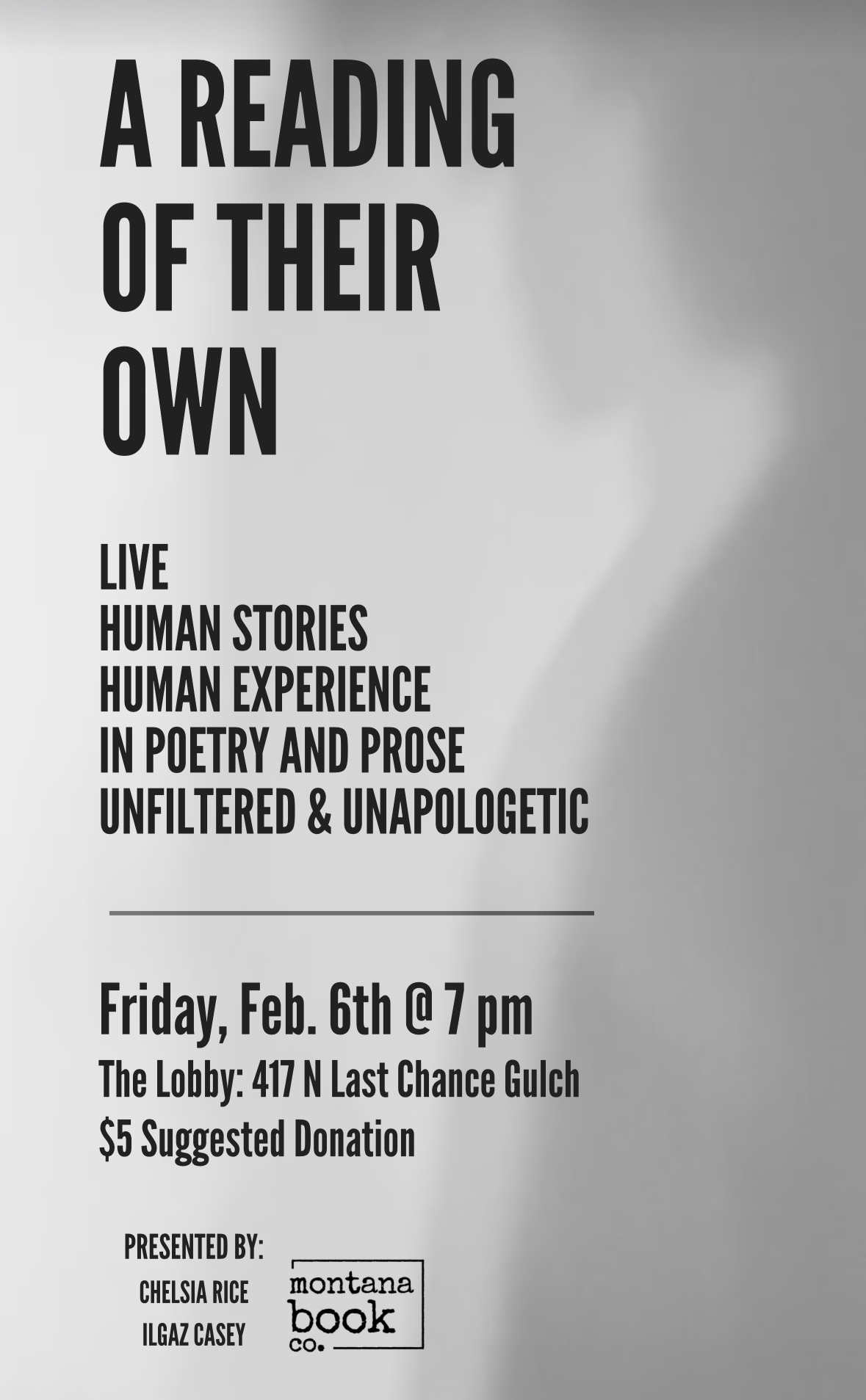 A Reading of Their Own: Presented by Montana Book Co.