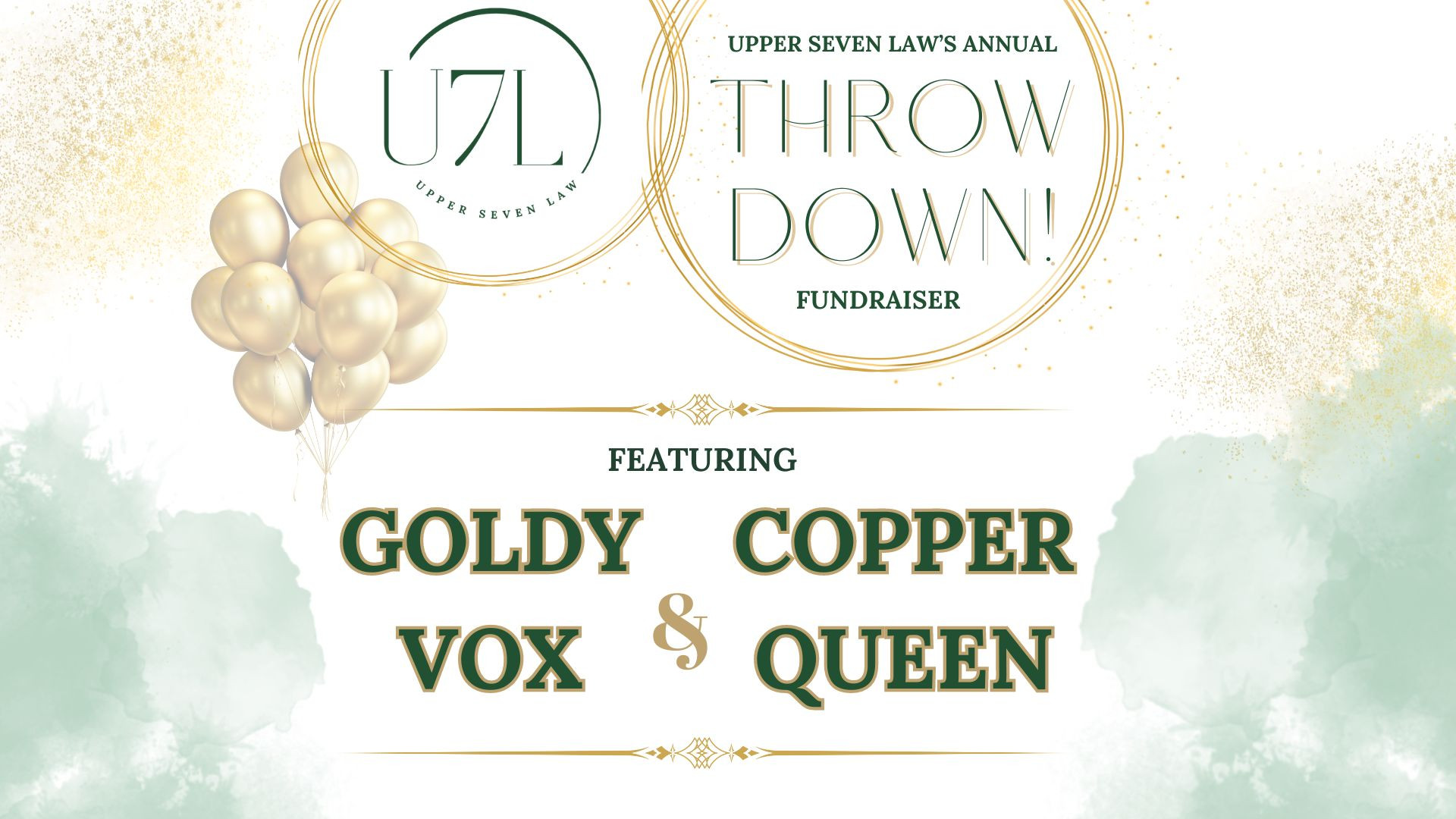 Upper Seven Law's Annual THROWDOWN Fundraiser