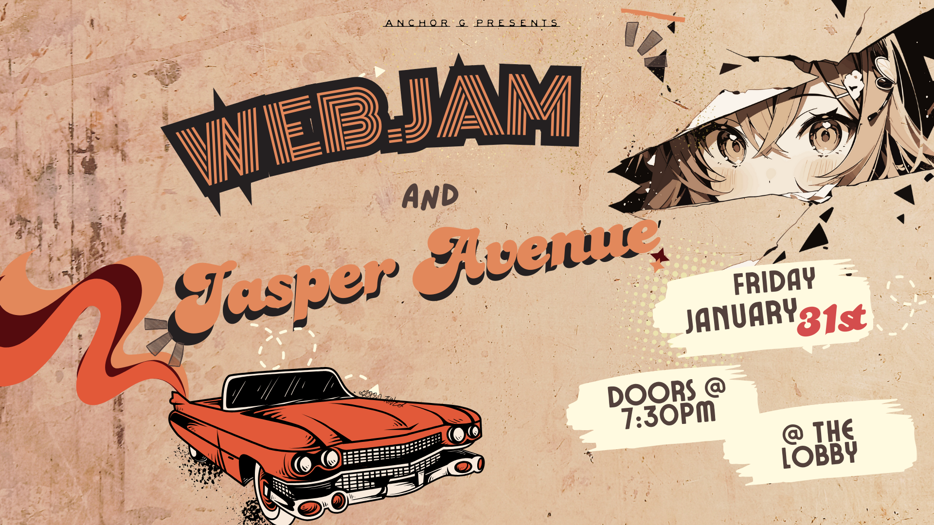 web.jam &amp;amp; Jasper Avenue at The Lobby!